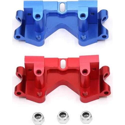 1set Aluminum Alloy Front Lower Bulkhead Replaces Parts for TRAXXAS SLASH 2WD 1/10 RC Car Truck Parts Accessories