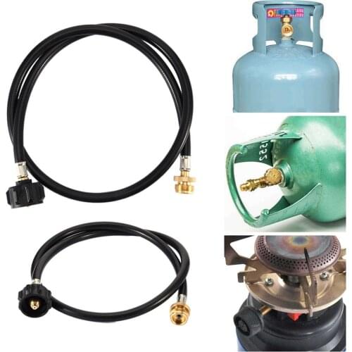 6FT Propane Adapter Connected Gas Pipe One Pound Gas Tank Gas Pipe Gas Cylinder Conversion Rubber Hose Switch Tool