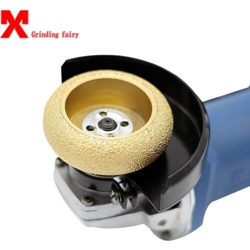 MX Roman Column Semi-Circular Concave Grooved Angle Grinding Machine Stone Grinding Wheel Grinding Head Gold Steel Stone