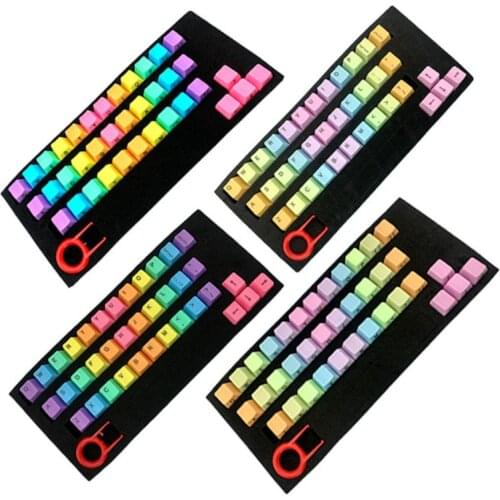 Keycap Replacement Durable 37 Keys ABS Light-proof Colorful Mechanical Keyboard Keycaps Cover Replacement keyboard Accessory