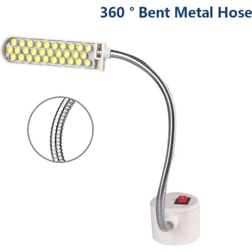 Super Bright LED Sewing Machine Light 10/20/30 LED Multifunctional Gooseneck Work Lamp For Lathes,Drill Presses,Workbenches