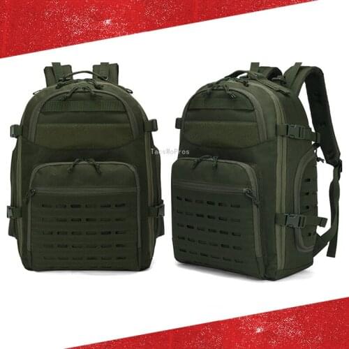 MOLLE Tactical Military Backpack Hiking Climbing Camping Fishing Bag Hunting Shooting Mountaineering Trekking Fishing Rucksack