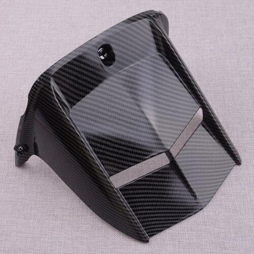CITALL Carbon Fiber Texture Rear Tire Hugger Fender Mud Guard Fairing Cowl fit for Yamaha R6 2006-2015 2016 2017 2018 2019 2020