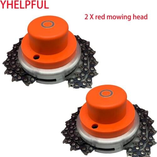 Yhelpful 2020 Trimmer Head Chain Mower Garden Grass Trimmer with Thickened Chain, Suitable for Mower Garden Tool Parts Lawnmower
