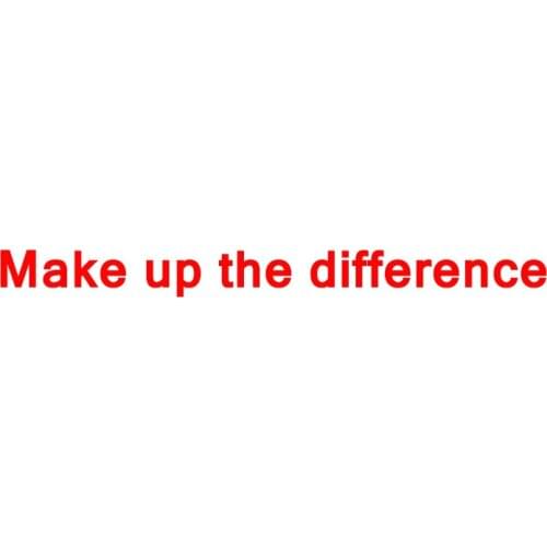 Make up the difference