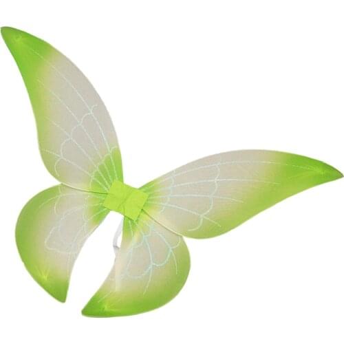 Green Fairy Wings Girls Angel Wings Halloween Costumes Child Role Play Fancy Dress Up Kids Party