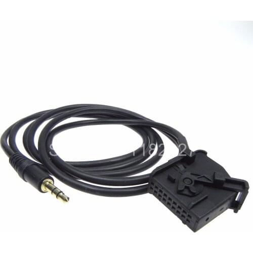 10pcs High Quality male connector Jack AUX adapter input cables Phone Pod MP3 For Mercedes Comand 2.0