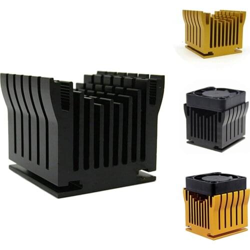 20 Pieces DIY Northbridge Comes with 40x10mm Fan Aluminium Heatsink Cooler For PC Computer Chipset Cooling