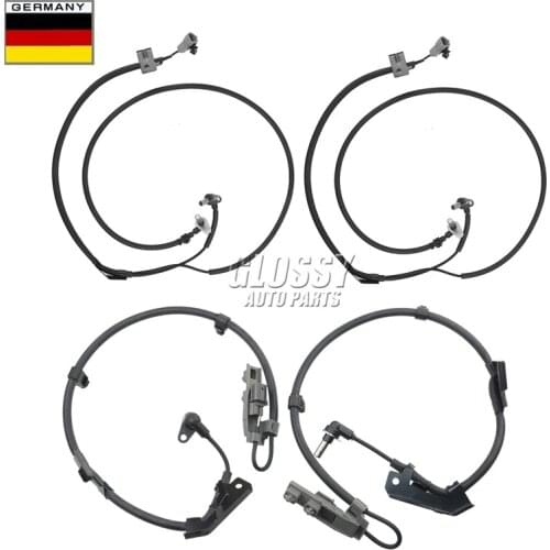 AP02 4× Wheel Speed ABS Sensors Front & Rear Left & Right for Isuzu Rodeo (8DH) D-Max 2.5 3.0TD