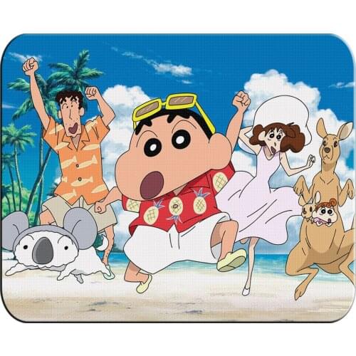 MERCHANDMANIA big SHINCHAN series ANIME kids drawings for raton computer pc laptop accessory personalized