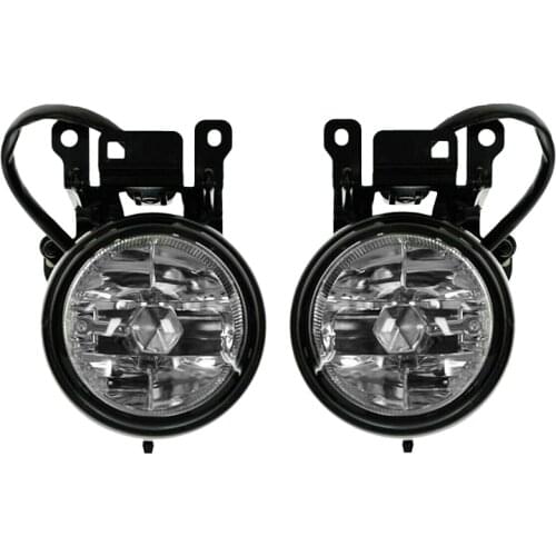 Car 1 Pair Left Right Front Fog Light Drive Driving Lamp Fit For Mitsubishi Montero Pajero Sport 2000 2001 2002 2003 2004