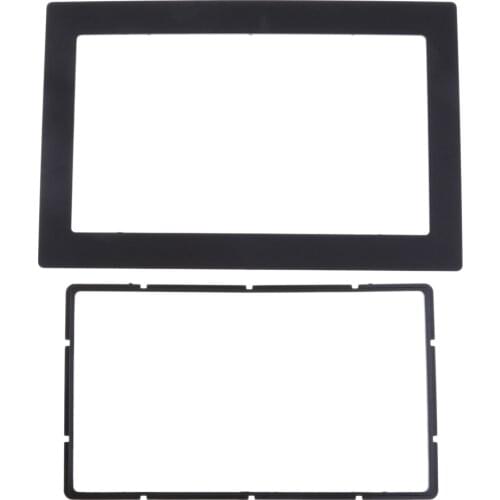 Car DVD Radio fascia Universal frame 2-DIN installation 211x138mm