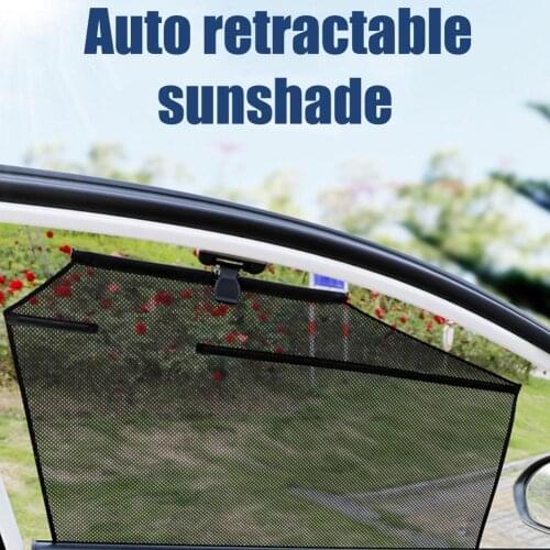 Auto Retractable Suns Shade For Car Auto Curtain For Car Lifts And Lowers The Suns Shade With The Glass Lifter