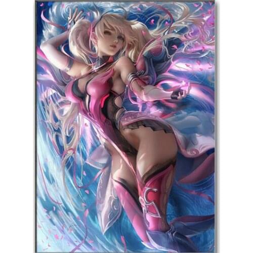 Sexy Anime Girl diamond embroidery 5d diy diamond painting full square round drill mosaic set art 3d cross stitch Modern gift