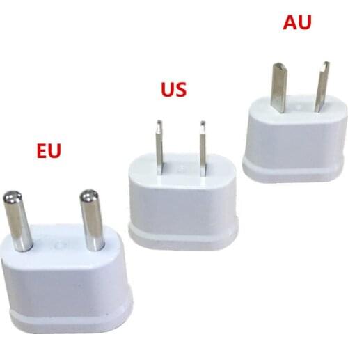 US USA EU EURO Europe Travel Power Plug Adapter Charger Converter USA converter White
