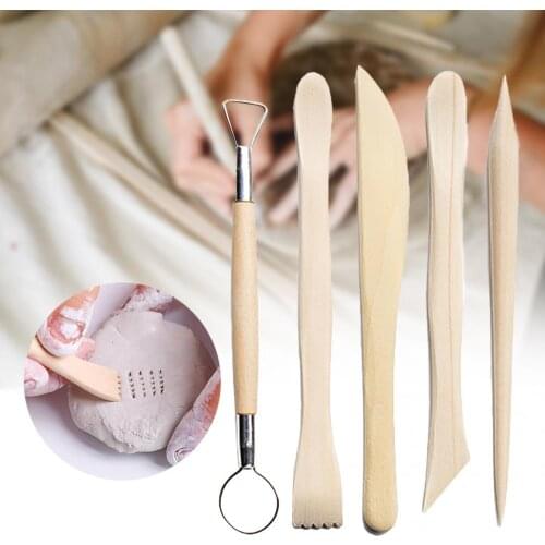 25Pcs/Set Exquisite Clay Carving Set flexible Clay Sculpting Dotting Tools Ball Stylus Pottery Carving Pens Sponge for DIY