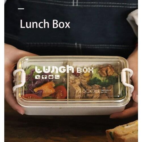Multi-layer Lunch Box Large Capacity With Tableware Leakproof Bento Box Travel Hiking Office School Kids Portable Food Container