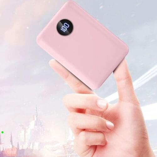 Mini Power Bank LED Display QC3.0 Fast Charging PD Quick Charge Powerbank External Battery Poverbank for Type C AG