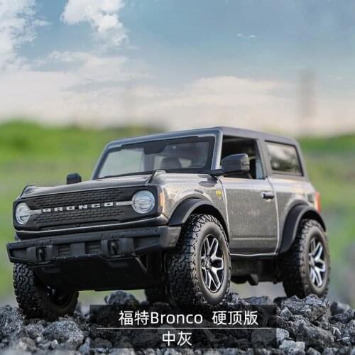 1:24 Ford Bronco Badlands SUV Alloy Car Model Diecasts Simulation Metal Toy Off-road Vehicles Model Collection Childrens Gift