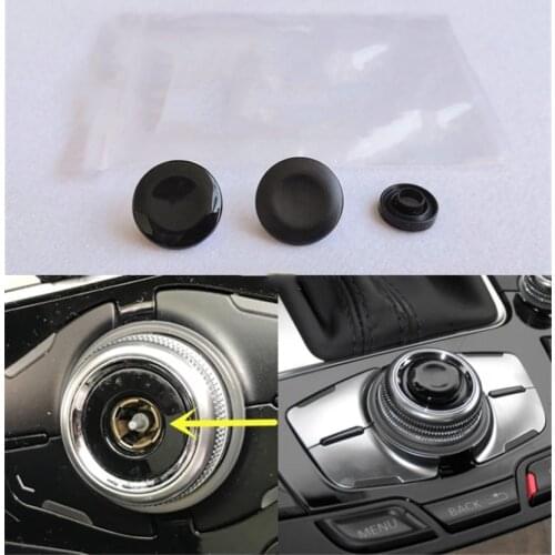 Multimedia Central Control Knob Cover for Audi A6L A4 A5 Q5 Q7 A8 MMI Navigation Confirmation SWITCH Cover