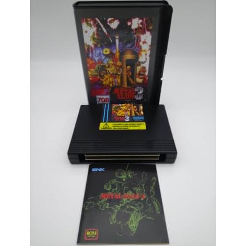 METAL SLUG 3 CONVERSION USA VERSION NEO GEO AES