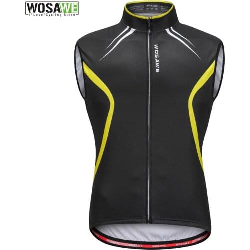 Refective Cycling Vest Mountain Bike Clothing Breathable Quick Dry Sleeveless Gilet Summer Racing Bicycle Clothes