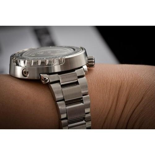 Strap Seiko0 Canned SBBN015/017/031/033/SNE498/499 Solid Strap Solid Buckle 22MM