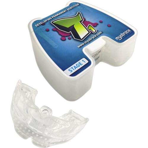 Dental Myobrace For Teens T1 Correct Habit/Orthodontic Alignment T1 Flexible Material Brace/MRC Teeth Trainer Teens