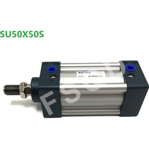 SU50X25S SU50X50S SU50X75S SU50X100S FSQD AIRTAC Thin Three-axis cylinder with rod air cylinder air tools SU series