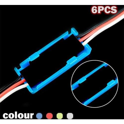 Servo extension cable clamp ESC Y cable safety buckle fastener connector card for Rc servo helicopter model car Ship model TRX-4