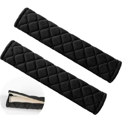 Universal Car Seat Belt Pads Cover Seat Belt Shoulder Strap Covers Harness Pad For Car Soft Comfort Seat Belt Pads