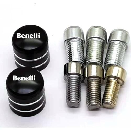 For Benelli TNT135 Torado 125 BN302S BJ500 Universal Motorcycle Rearview Handlebar Mirror Bolt Screws Mount Adapter Accessories