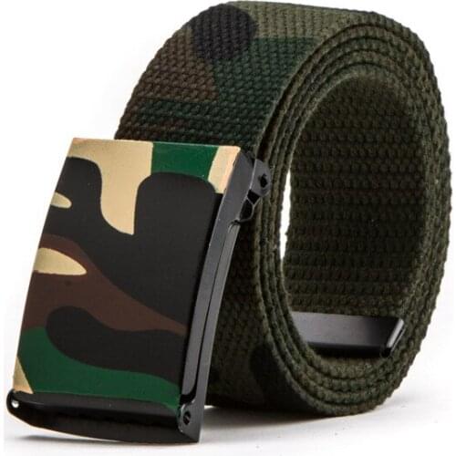 Military Men Belt 2021 Army Belts Adjustable Belt Men Outdoor Travel Tactical Waist Belt with Alloy Buckle Pants Belts Luxury