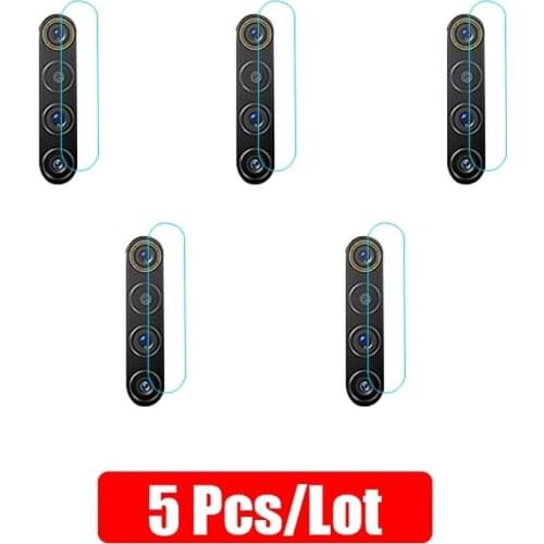 5Pcs Camera Protective Glass For Oppo A9 2020 A5 Realme C3 C11 C15 X3 SuperZoom 5 5i 6 Pro 6i 7 Pro 7i Realmi X2 X Lite Len Film