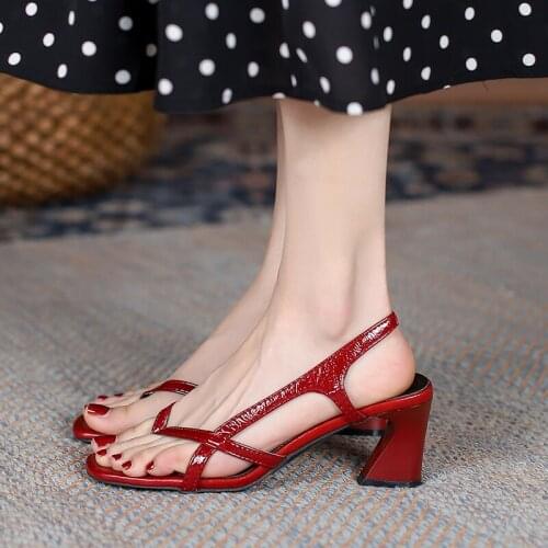 2021 Women Sandals Ladies High Heels Shoes Woman Slippers Open Toes Fashion Party Female Heels Shoes Sandals For Women Beige