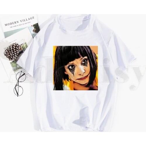 Zu Le Ma Za TV Series Vis A Vis Tshirt Hip Hop Girl Print Top Tees Harajuku Tshirts Fashion Summer T-shirt