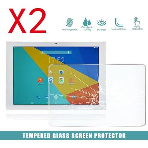 2Pcs Tablet Tempered Glass Screen Protector Cover for Teclast T98 4G Anti-Scratch Anti-Screen breakage HD tempered film