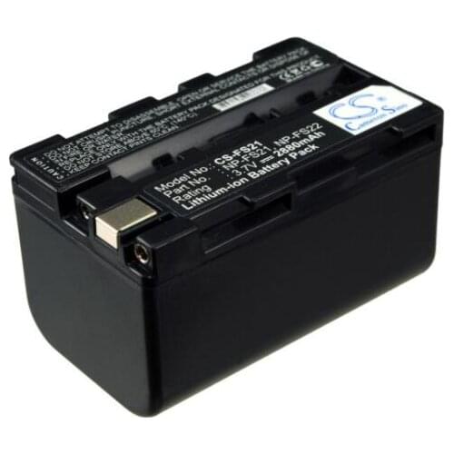 Cameron Sino2880mah battery for SONY DCR-PC1 -PC1E -PC2 -PC2E -PC3 -PC3E -PC4 -PC4E -PC5 -PC5E -PC5L -TRV1VE NP-FS22
