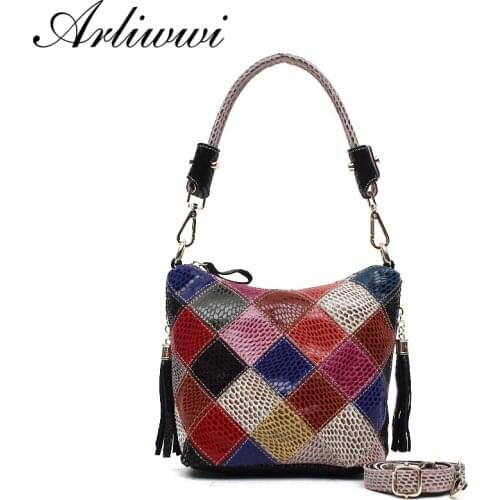 Женские цветные сумки Arliwwi China At AliExpress