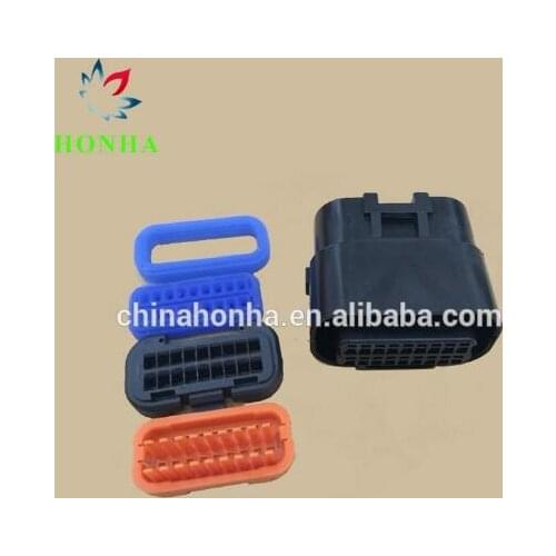 Free shipping 18 pin JAE Automotive Socket housing 18 way waterproof wiring harness ECU female connector MX23A18SF1 MX23A18XF1