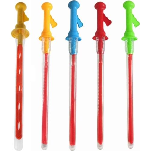 Large Bubble Western Sword Shape Bubble Sticks Kids Soap Bubble Toy Outdoor Toy Without Bubble Water Drop Shipping