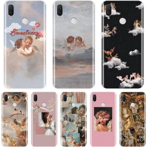 Phone Cases For Huawei Nova Smart Lite 2017 Angel Cupid For Huawei Nova 2i 2 Lite Plus 3 3I 3E 4 4E 5 Silicone Case Back Cover