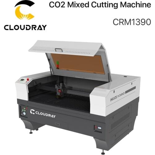 Cloudray 130W / 300W CO2 Mixed Cutting Machine CRM1390 & CRM1313 &CRM1620 With S&A Chiller 5200AH