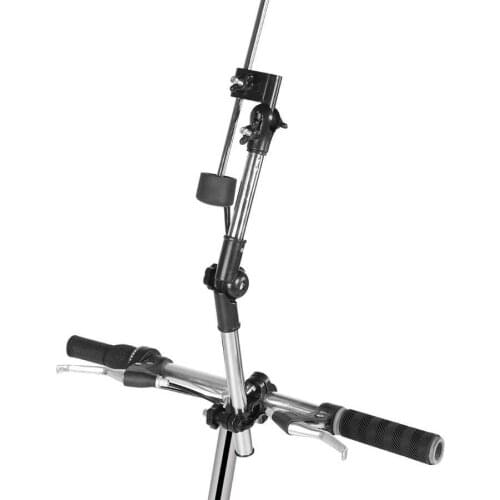 Stainless Steel Bicycle Umbrella Stand 360-degree Rotating Umbrella Stand Wheelchair Stroller Folding Umbrella Easy To Remove