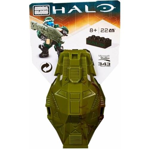 Halo Mega Bloks ODST Drop Pod Metallic Jungle Green ODST cnj44