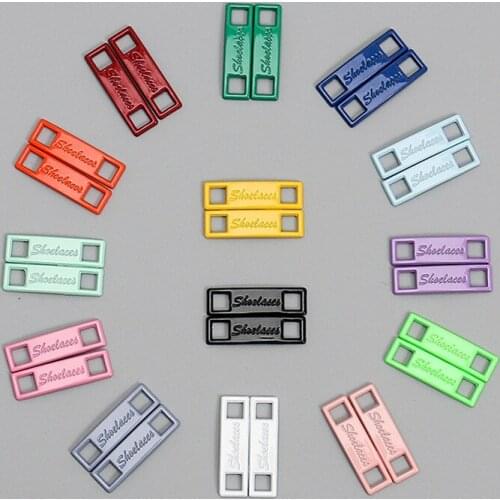 DIY Shoelaces buckle Shoes Decorations Sneaker Kits Metal Lace Buckle Stylish and suitable for all kinds of flat Round shoelace