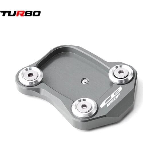 Newest Motorcycle CNC accessories Kick stand Enlarger Side Stand Pad Extension Support Plate For Honda CB650F CB 650 F 2017-2018