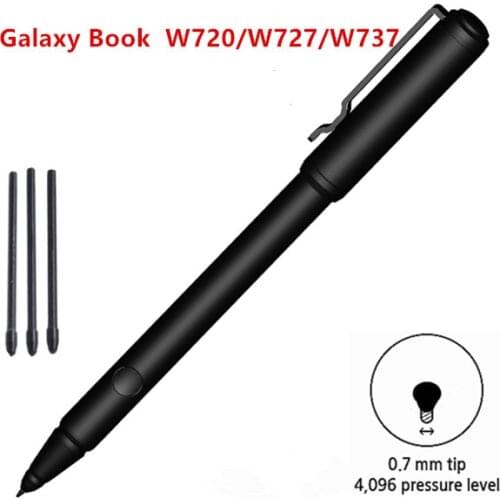 New Stylus For Samsung Galaxy Book W720/W727/W737 tablet Stylus Drawing Pen 4096 pressure sensitive passive electromagnetic pen