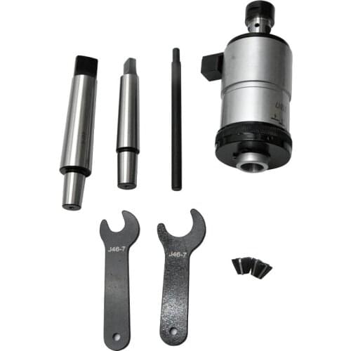 J467 Tapping Chuck M2-M7 (5/64-1/4) Auto-Reversing Tapping Head Reversible Tapping Clamp Drilling Milling Machine Accessories