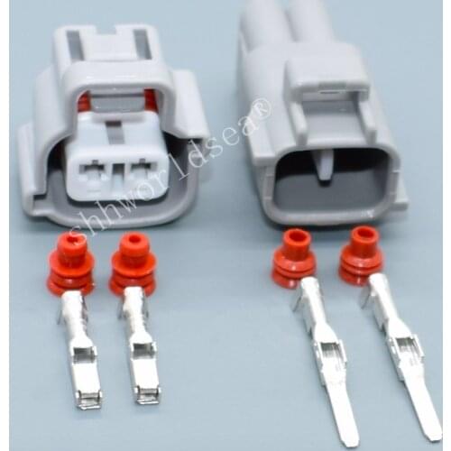 Shhworldsea 2Pin 2Way Automotive Fog Socket Lamp Plug Turn Signal Light Connector Plug For Toyota Cars 90980-11019